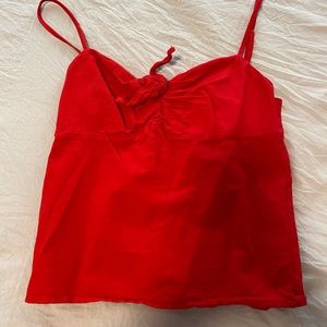 Cute tie front pacsun top